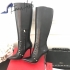 Valentino Rockstud Boots Black matte leather VRB355665678 